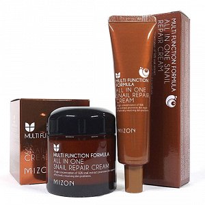 MIZON Крем с экстрактом улитки в тубе 92% All In One Snail Repair Cream