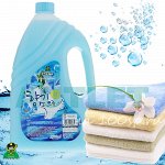 Кондиционер для белья Sandokkaebi Soft Aroma Aqua Blue Свежесть океана, флакон, 2100 мл