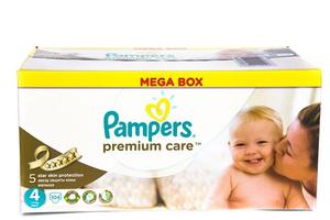 PAMPERS Подгузники Active Baby-Dry Maxi Plus (9-16 кг) Упаковка 120