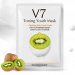 Витаминная маска из серии V7 с экстрактом киви