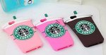 чехол starbucks св.розовый