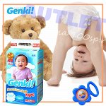Детские подгузники Genki для мальчиков и девочек
