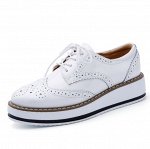 Женские оксфорды WHITE
