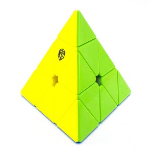 Кубик Компания MoFangGe не отстает от передовых тенденций, и тоже выпустила магнитную пирамидку! Влияние магнитов выражено довольно сильно, что придает головоломке стабильность. Кручение этого пирамин