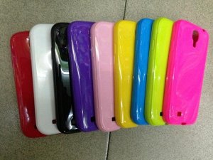 Чехол силикон яркий цветной Samsung Galaxy S4 mini