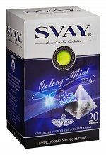 Чай Svay&quot;Olong Mint&quot;зеленый пирамидки 20 пир. 1\12