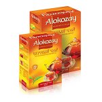 Чай&quot;Alokazay&quot; черный FBOP 100г новый дизаин.  1\40