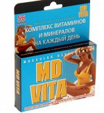 Витамины и минералы MD Vita 56 таблеток