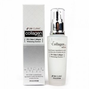 3W Cliniс  Collagen Whitening Essence Осветляющая эссенция-сыворотка для лица с коллагеном 50мл.