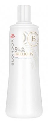 Wella Freelights Окислитель 9% Blondor Freelights 1000мл | Botie.ru оптовый интернет-магазин оригинальной парфюмерии и косметики.