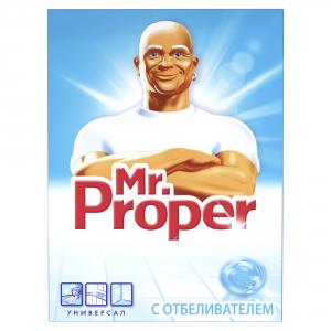 MR PROPER Моющий порошок для уборки Универсал с отбеливателем 400г