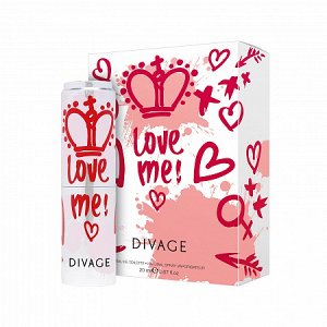 Divage Туалетная Вода - Товар Love me_лав ми, 20мл travel size