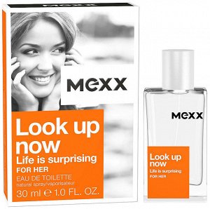 MEXX LOOK UP NOW LIFE IS SURPRISING FOR HER lady 15ml edt туалетная вода женская
