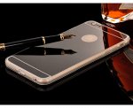 Чехол силиконовый зеркальный черный  iphone 4/4s /5/5s/ 6/ 6s/ 6+/ 7 /7+