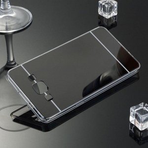 Чехол силикон зеркальный на телефон Samsung Galaxy
