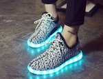 LED кроссовки, размеры 30 - 46
