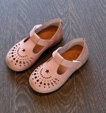 Сандалии розовые