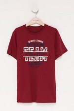 Bask?l? Gen? Erkek T-shirt
