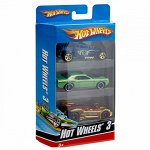 Игрушка HW Подарочный набор из 3х машинок в асс