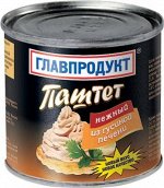 Главпрод.паштет Деликатес. из гус. печени 95гр