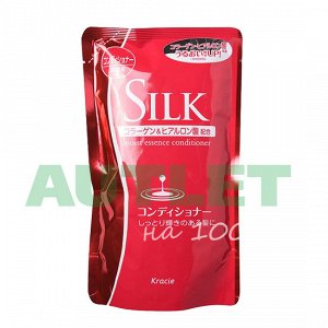 "Silk" Бальзам-ополаскиватель увлажняющий для волос с природным коллагеном (сменная упаковка), 350 мл