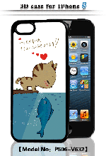 Чехол голографический 3D пластик iphone