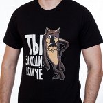 Прикольная Футболка «Ты заходи если чё»
