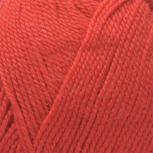 Пряжа для вязания КАМТ 'Соната' (импортная п/т шерсть 50%, акрил 50%) 10х100гр/250м цв.223 алый