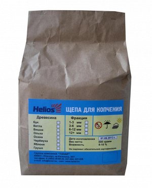 Щепа для копчения (груша) 500 г Helios