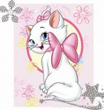 Картина стразами: котенок