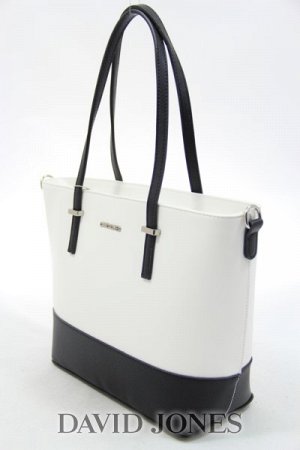 David Jones 5077-2 White-Black