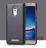 Чехол силикон иск. кожа на телефон Xiaomi Redmi