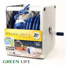 Шланг поливочный на катушке Green Life (JAPAN)