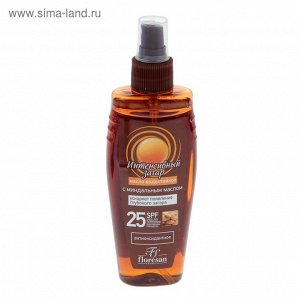 Масло водостойкое «Интенсивный загар»  SPF 25, 150 мл   102741