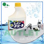 Mitsuei Универсальное кухонное моющее и отбеливающее пенное средство с возможностью распыления (запасная бутылка), 0.4 л