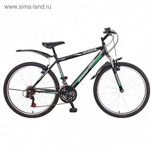 Велосипед 26" MTR Dynamite 120V, 2017, цвет черный-зеленый неон, размер 18"   2094955