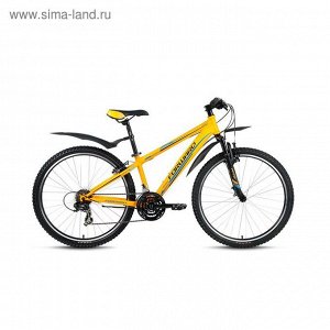 Велосипед 26" Forward Flash 3.0, 2017, цвет желтый, размер 15,5"
