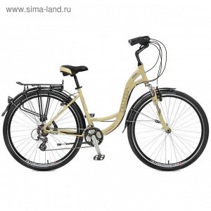 Велосипед 28" Stinger Calipso, 2015, цвет бежевый, размер 16"