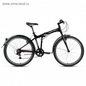 Велосипед 26" Forward Tracer 1.0, 2017, цвет черный, размер 17"   2260098