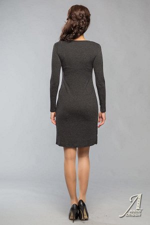Платье, М-896 Черный