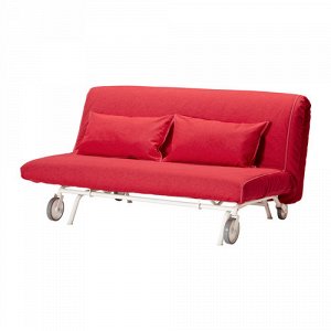 ИКЕА ПС Чехол на 2-местный диван-кровать, Ванста красный