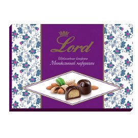 Шоколадные конфеты Артикул: Шоколадные конфеты с начинкой Миндальный марципан, 155гр