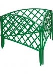Забор декоративный "Сетка", 24х320 см, зеленый, Россия// Palisad