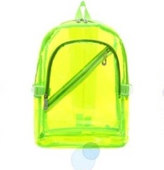 Неоновый рюкзак, водонепроницаемый