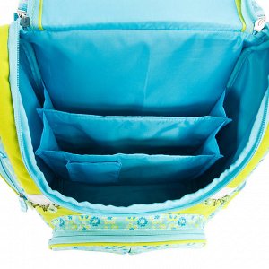 Д1401 30 х 38 х 18 см: Объем, л:  15:; Вес, г:  950:; Материал:  Полиэстер: Школьный рюкзак POLAR новая облегченная модель с модным дизайном. Имеет жесткий, легкий каркас благодаря использованию полим