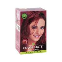 9.3 Краска для волос ColorMate на основе натуральной хны бордовый цвет 75 г