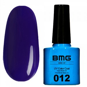 Гель-лак BMG 012 - Глубоко фиолетово синий, чернильный