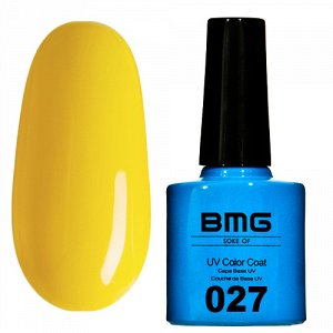 Гель-лак BMG 027 – Яркий желто-оранжевый