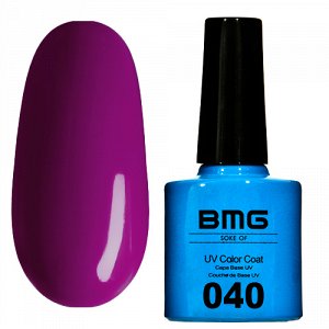 Гель-лак BMG 040 – Глубокий красно-пурпурный