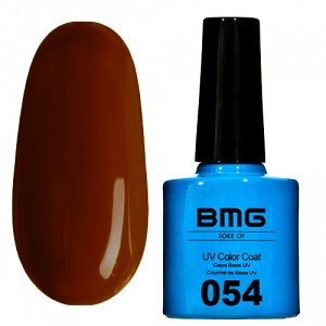 Гель-лак BMG 054 – Темный медово-коричневый